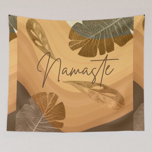 Item preview, Namaste yoga relaxing artwork  designed and sold by TipTopTapo.
