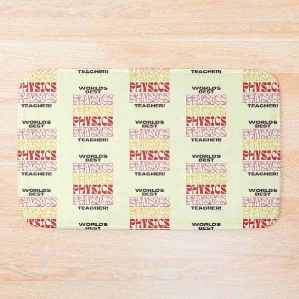 Item preview, Best Physics Teacher Appreciation designed and sold by superteachers.
