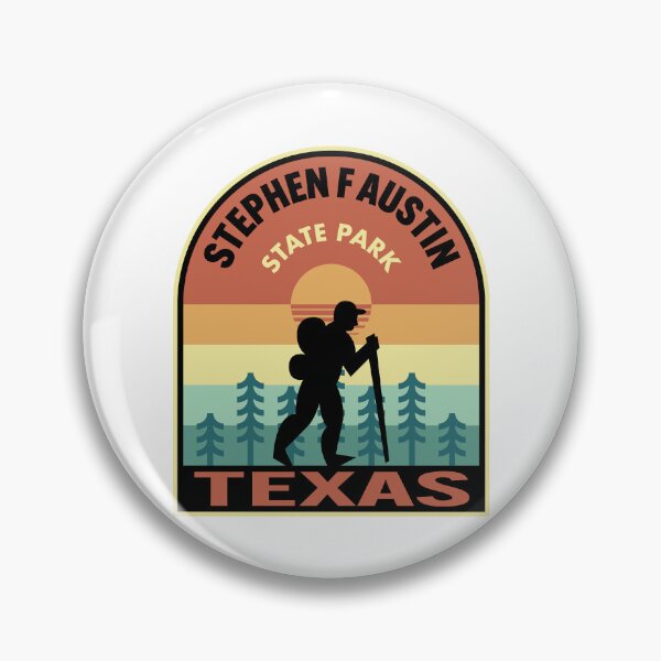 Item preview, Stephen F Austin State Park Texas Retro Hiking designed and sold by HalpinDesign.