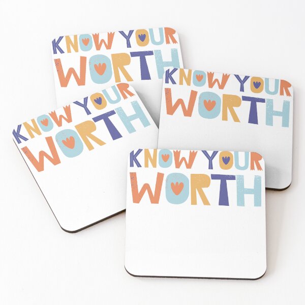 Item preview, Know Your Worth designed and sold by W&M Store.