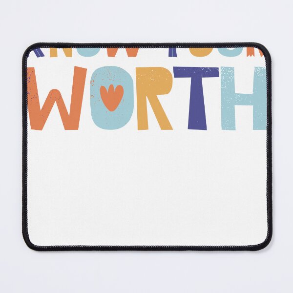 Item preview, Know Your Worth designed and sold by W&M Store.