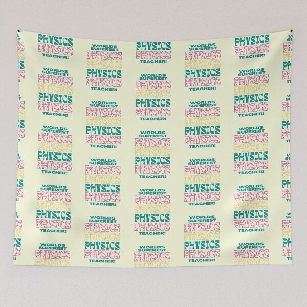 Item preview, Best Physics Teacher Appreciation designed and sold by superteachers.