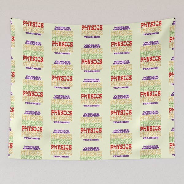 Item preview, Best Physics Teacher Appreciation designed and sold by superteachers.