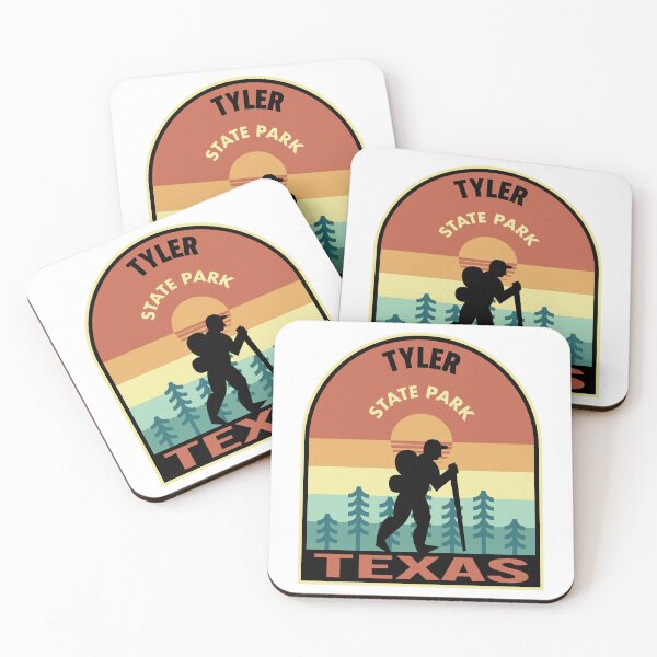 Item preview, Tyler State Park Texas Retro Hiking designed and sold by HalpinDesign.