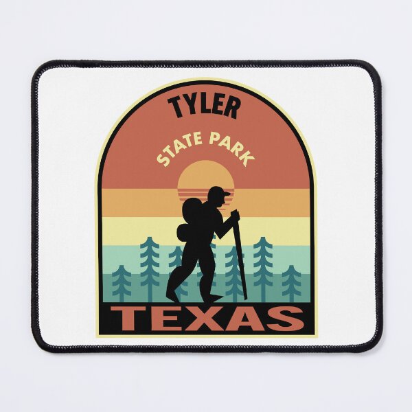 Item preview, Tyler State Park Texas Retro Hiking designed and sold by HalpinDesign.