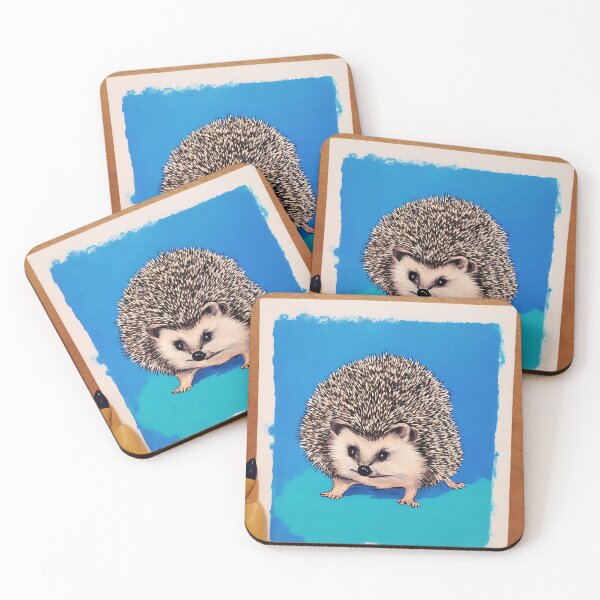 Item preview, Painted Hedgehog designed and sold by DrawItOnce.