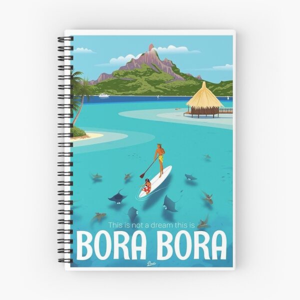 Item preview, Vintage Style Bora Island designed and sold by carrascomichael.