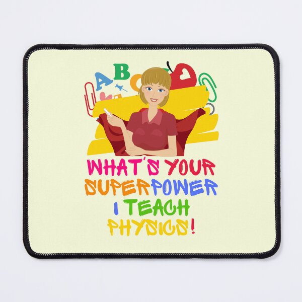 Item preview, What's Your Superpower I Teach Physics designed and sold by superteachers.