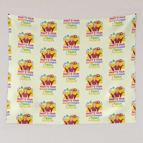 Item preview, What's Your Superpower I Teach Physics designed and sold by superteachers.
