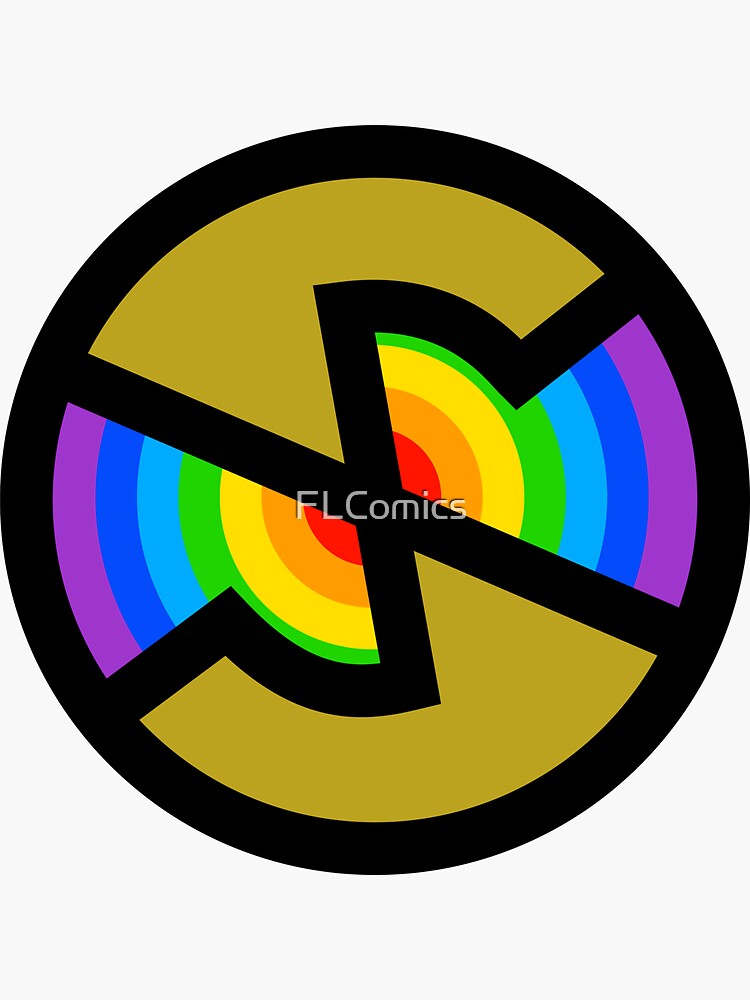 "SPECTRUM" Sticker for Sale by FLComics | Redbubble