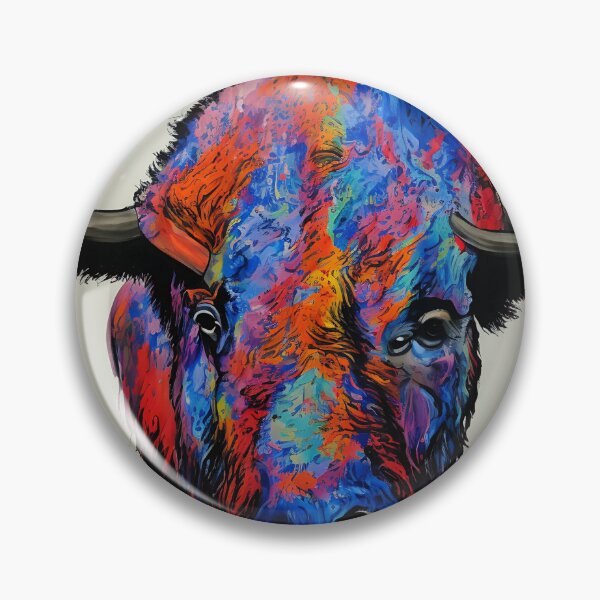 Artikelvorschau, Painted Bison entworfen und verkauft von DrawItOnce.