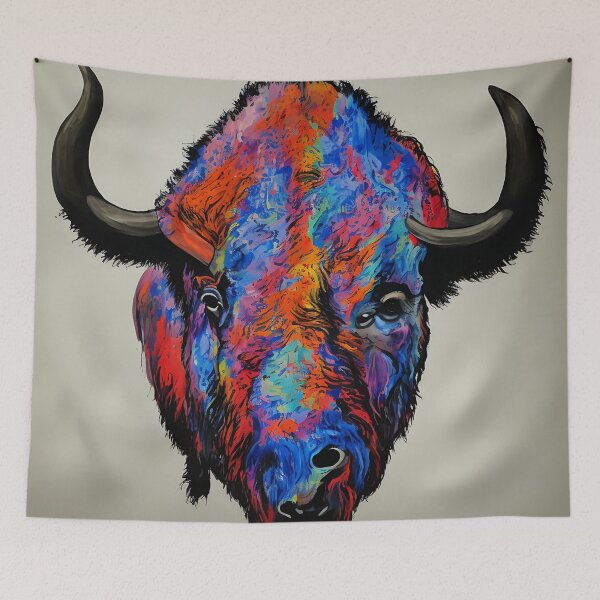 Item preview, Painted Bison designed and sold by DrawItOnce.