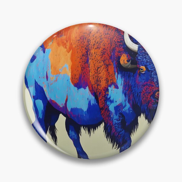 Artikelvorschau, Painted Bison entworfen und verkauft von DrawItOnce.