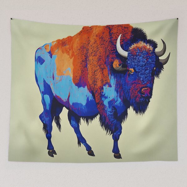 Artikelvorschau, Painted Bison entworfen und verkauft von DrawItOnce.