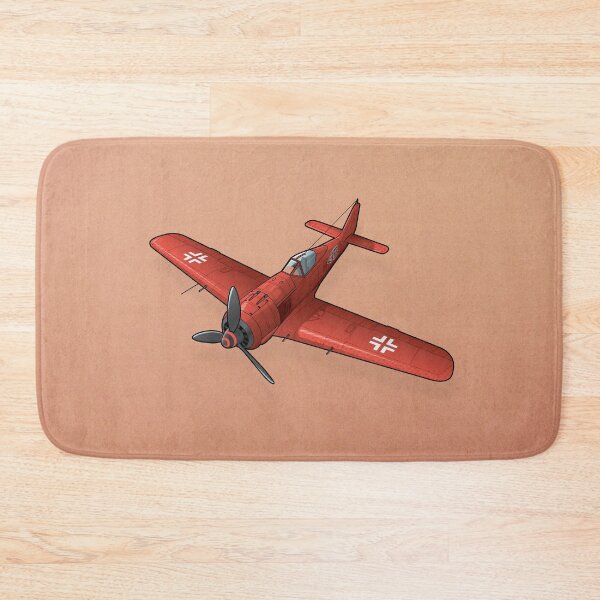 Artikelvorschau, Focke Wulf FW-190 in rot entworfen und verkauft von sunsetgraphics.