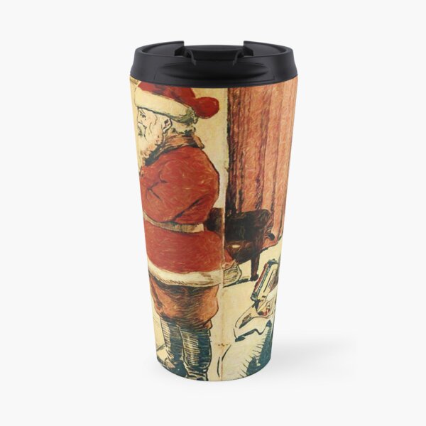 Santa Claus in Japan 1914 Reworked No. 1 Travel Coffee Mug