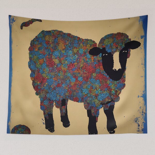Artikelvorschau, Painted Sheep entworfen und verkauft von DrawItOnce.