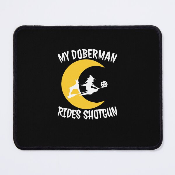 Item preview, Doberman - My Doberman Rides Shotgun designed and sold by funnyguy.