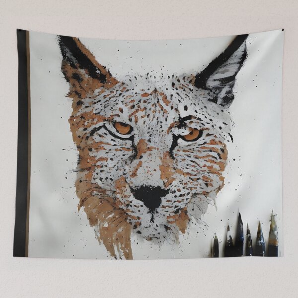 Item preview, Painted Lynx designed and sold by DrawItOnce.