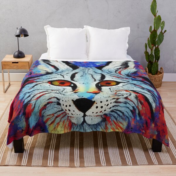 Aperçu de l'œuvre Painted Lynx créée et vendue par DrawItOnce.