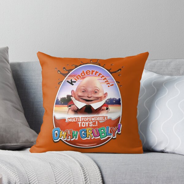 Item preview, Chocadooby! OHHH GRUBLY! (with splat) The Kinder Egg Humpty Dumpty Man - creepy cult classic 1980s Surprise Ad designed and sold by RetroTeeStudio.