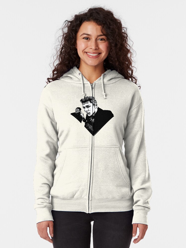 Block B Punk Rock Zico P O Zipped Hoodie By Dubukat Redbubble