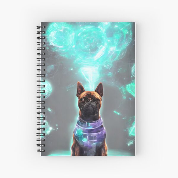 Aperçu de l'œuvre Cyberspace Dog, detailed digital créée et vendue par DrawItOnce.