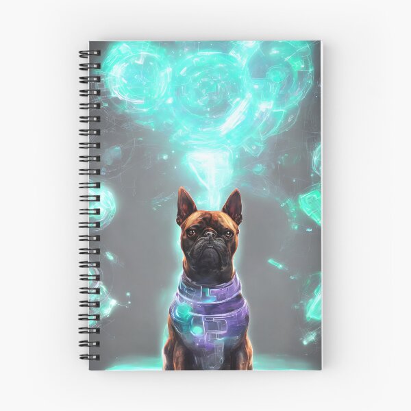 Item preview, Cyberspace Dog, detailed digital designed and sold by DrawItOnce.