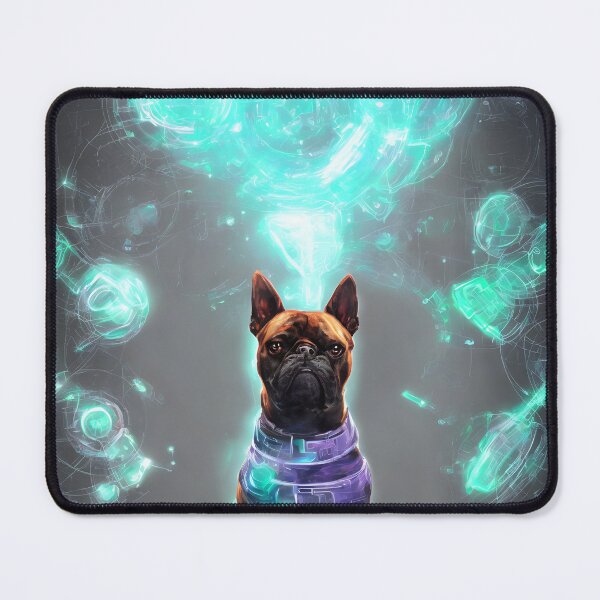 Item preview, Cyberspace Dog, detailed digital designed and sold by DrawItOnce.