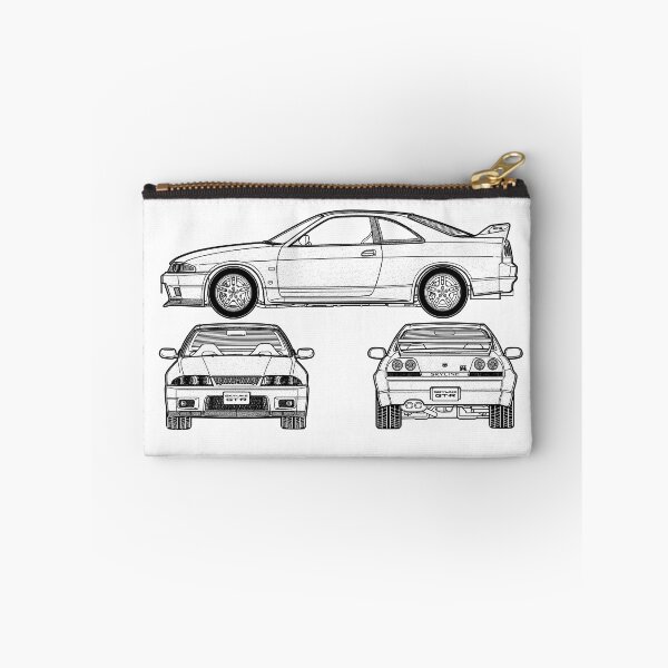 Item preview, Illustration NISSAN Skyline collection GT-R R 33 Artwork lines designed and sold by SketchNinja.