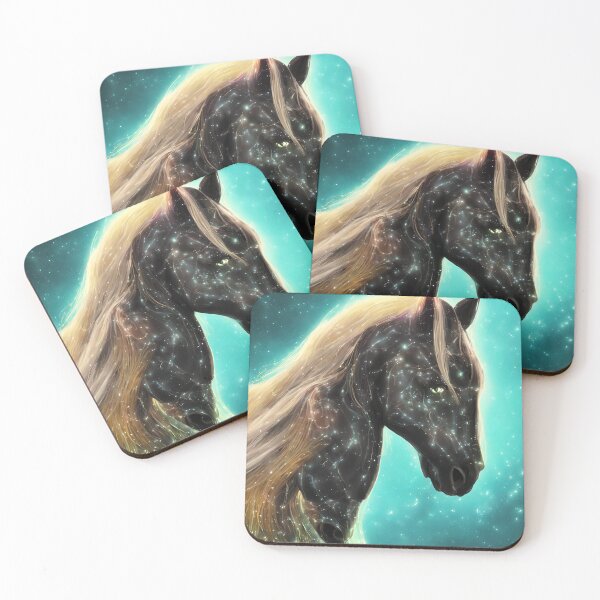 Item preview, Cyberspace Horse, detailed digital designed and sold by DrawItOnce.