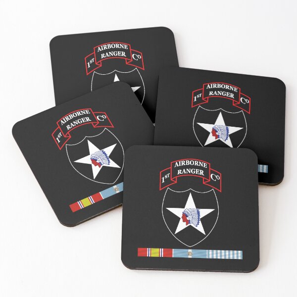 Item preview, 1.ª Compañía de Infantería de Rangers, 2.ª División de Infantería de la División de Infantería de la División de Infantería de Corea, 300 unidades designed and sold by Military Insignia Products.