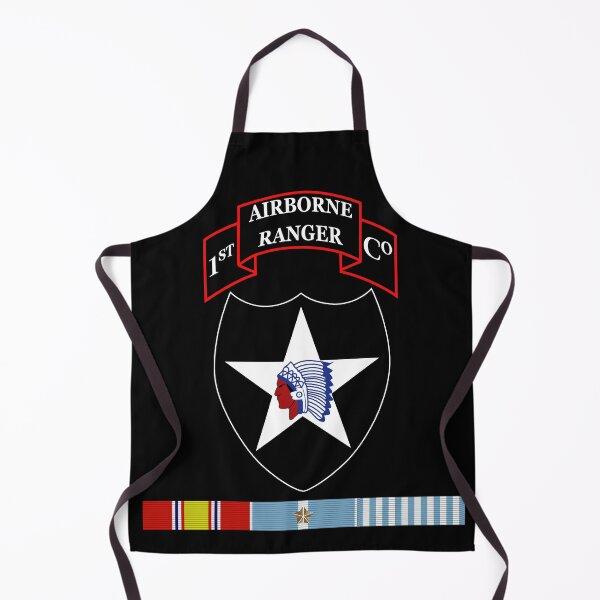 Item preview, 1st Ranger Infantry Co - 2nd ID SSI w KOREA SVC X 300 designed and sold by Military Insignia Products.