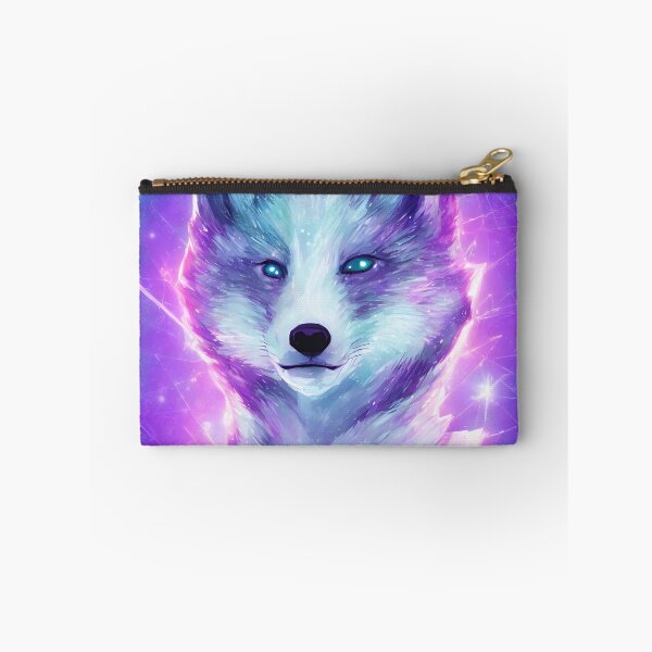 Item preview, Cyberspace Arctic fox, detailed digital designed and sold by DrawItOnce.
