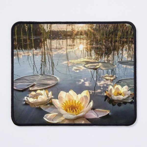 Item preview, Sunrise over Lotus Pond designed and sold by ritusdesigns.
