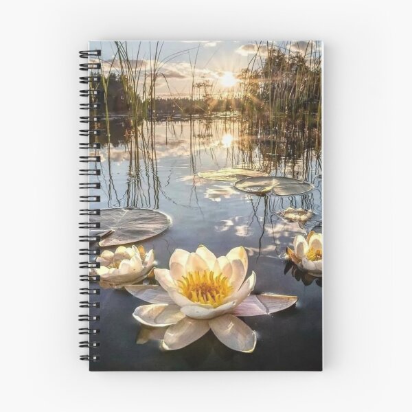 Item preview, Sunrise over Lotus Pond designed and sold by ritusdesigns.