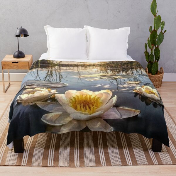 Item preview, Sunrise over Lotus Pond designed and sold by ritusdesigns.