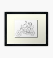 Clace Framed Print