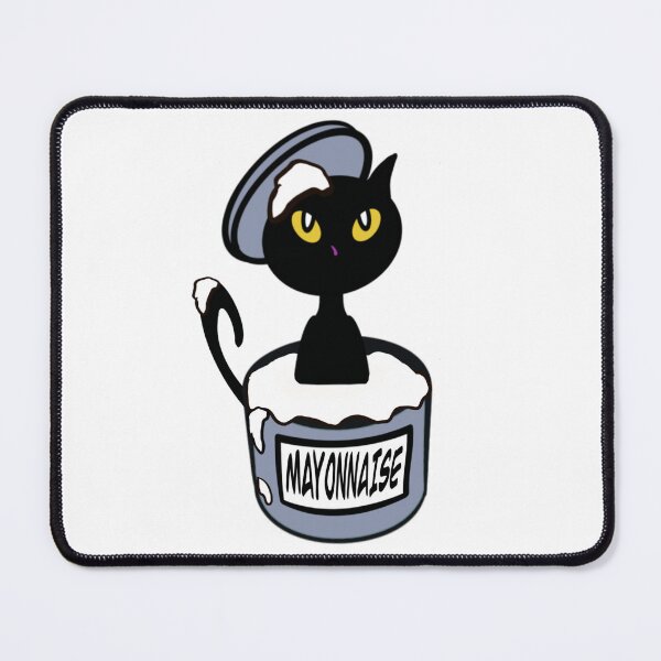 Item preview, Mayonnaise Cat designed and sold by BusyMonkeys.