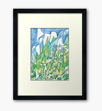 You think the worst of all is far behind Framed Print