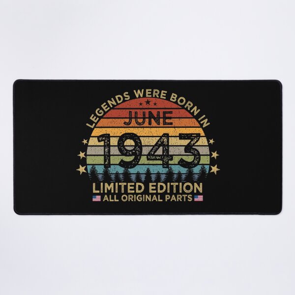 Item preview, Legends Were Born In June 1943 Limited Edition Patriotic designed and sold by cssdru.