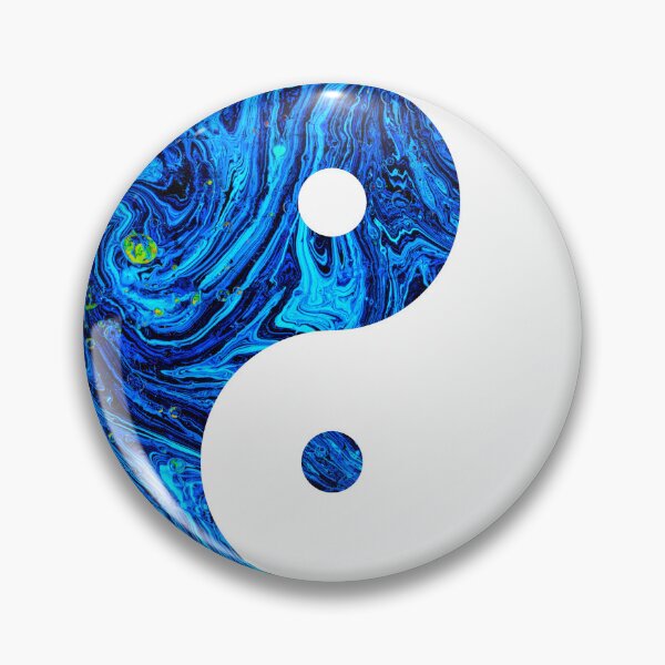 Artikelvorschau, Neon Arctic Night Yin Yang von hoghd heartofgoldhydrodipping hydro dip professional entworfen und verkauft von HOGHD.