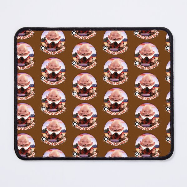 Item preview, Chocadooby! The Kinder Egg Humpty Dumpty Man  (in splat circle) - creepy cult classic 1980s Surprise Ad designed and sold by RetroTeeStudio.