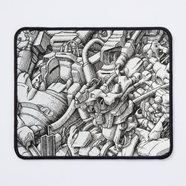 Item preview, Dumpster Behind a Cyborg Repair Shop designed and sold by Michael Gallo.