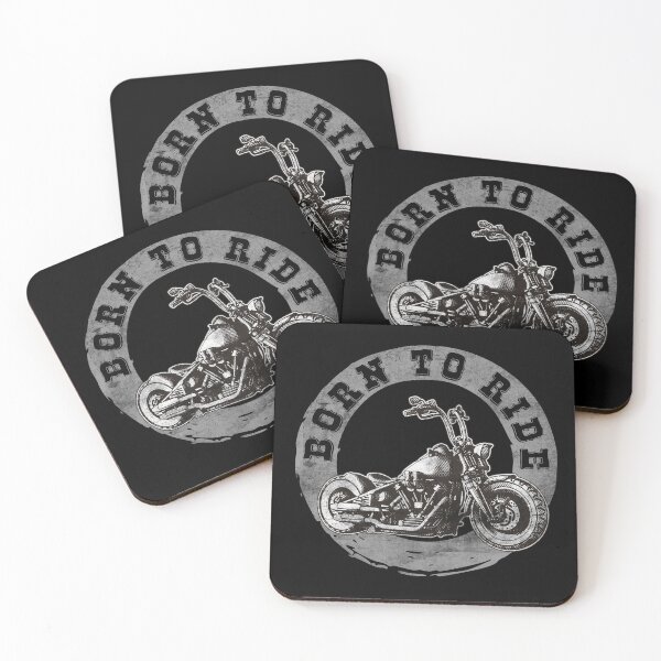 Item preview, Born to ride Chopper Motorcycle Biker designed and sold by AutoDesignWerks.