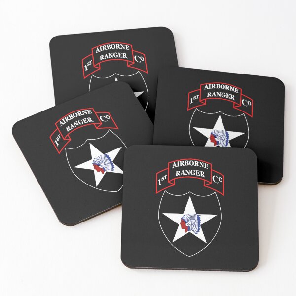 Item preview, 1st Ranger Infantry Company - 2nd ID SSI X 300 designed and sold by Military Insignia Products.