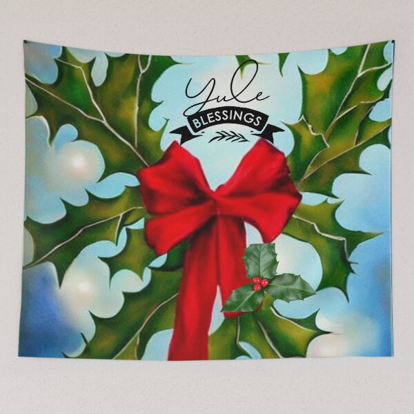 Item preview, Yule Blessings designed and sold by FineArtworld7.