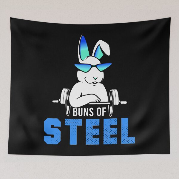 Item preview, Buns Of Steel Bodybuilding Weightlifting Fitness Instructor designed and sold by GeorgiHeyward.
