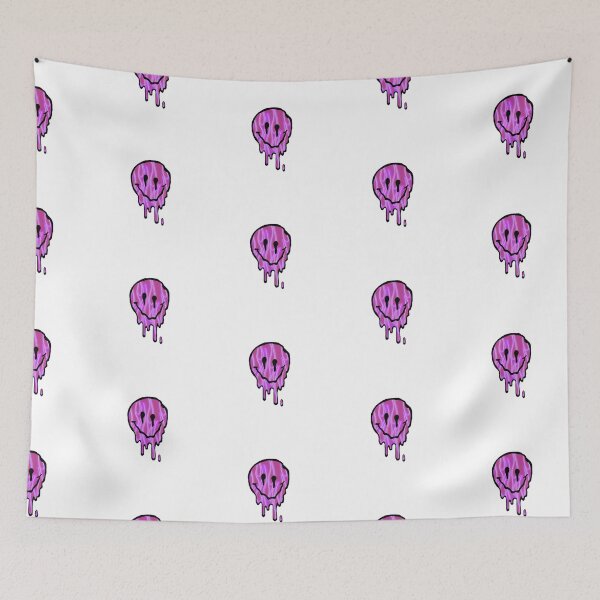 Artikelvorschau, Purple Dripping Smiley entworfen und verkauft von artzaka.