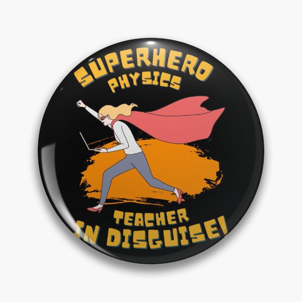 Item preview, Superhero Physics Teacher Appreciation designed and sold by superteachers.